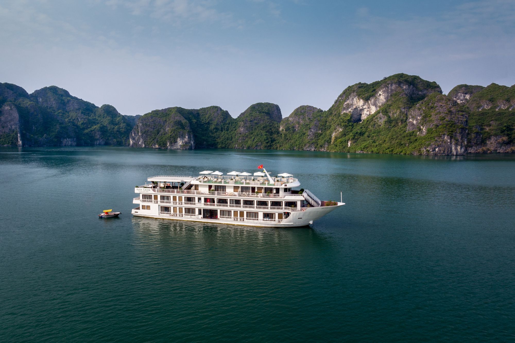 Alisa Premier Cruise Hotell Ha Long Exteriör bild