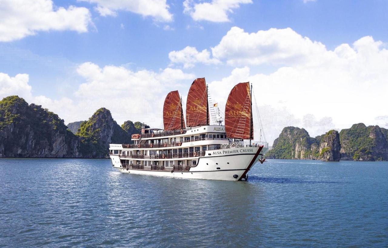 Alisa Premier Cruise Hotell Ha Long Exteriör bild